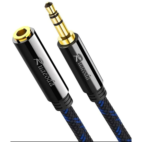 Ruaeoda Other - Ruaeoda Headphone Extension Cable 20 ft, 3.5 AUX Extension Cable Male to Female